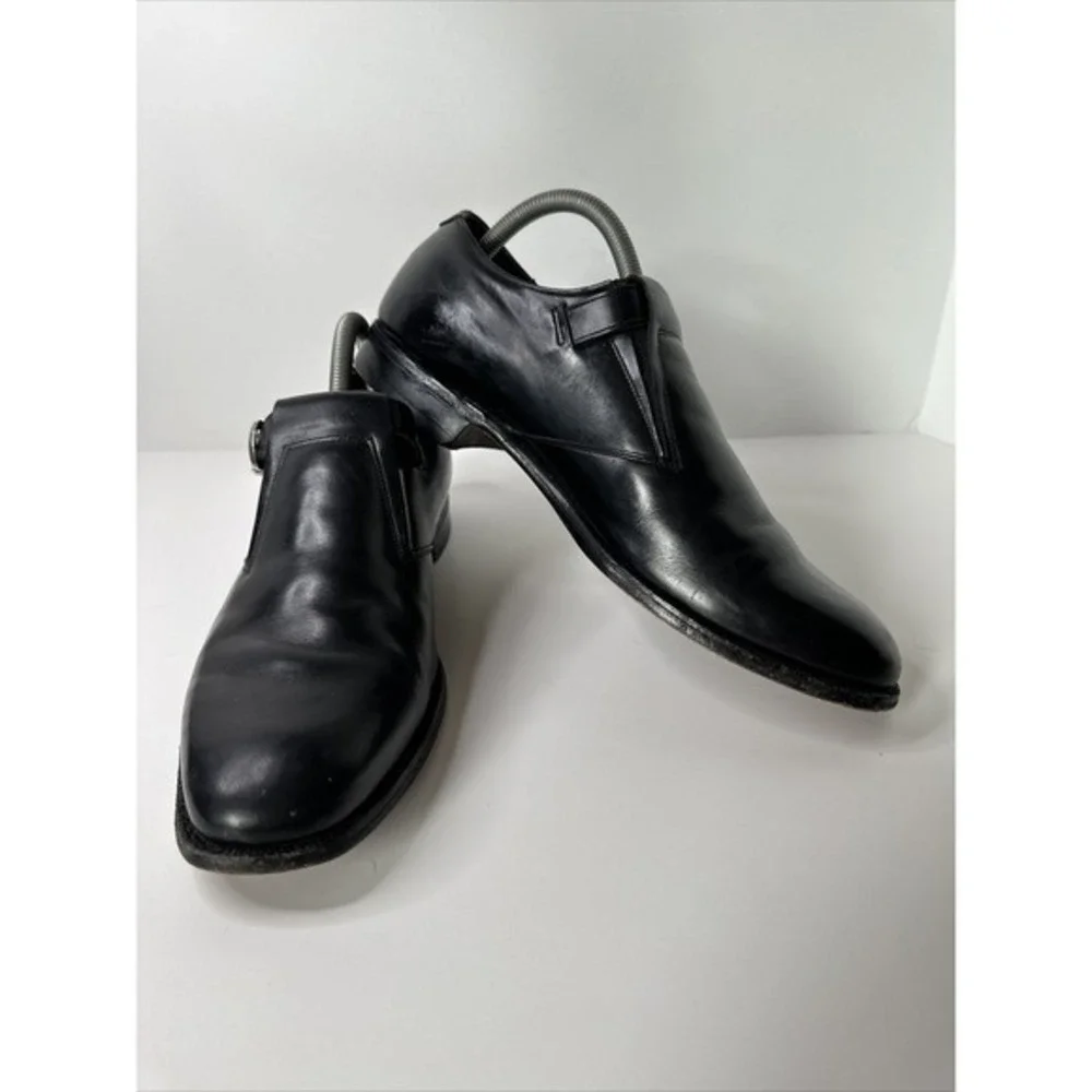 Johnston & Murphy Aristocraft Mens Loafers Size 10 Leather Buckle Dress Shoe USA